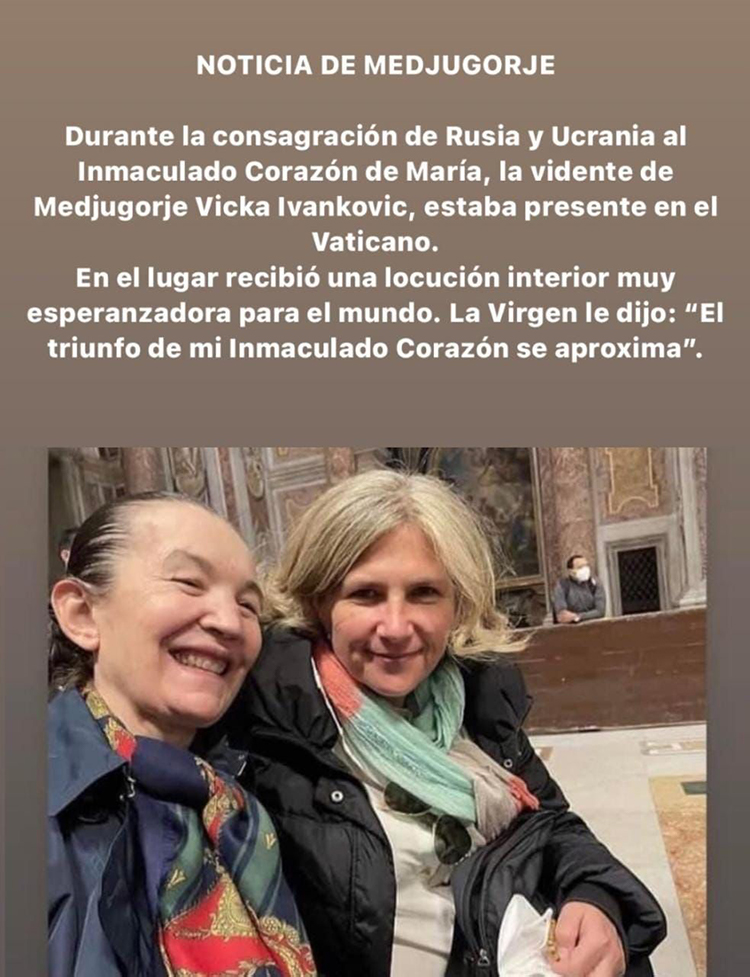 Virgen de Medjugorje: Queridos Hijos